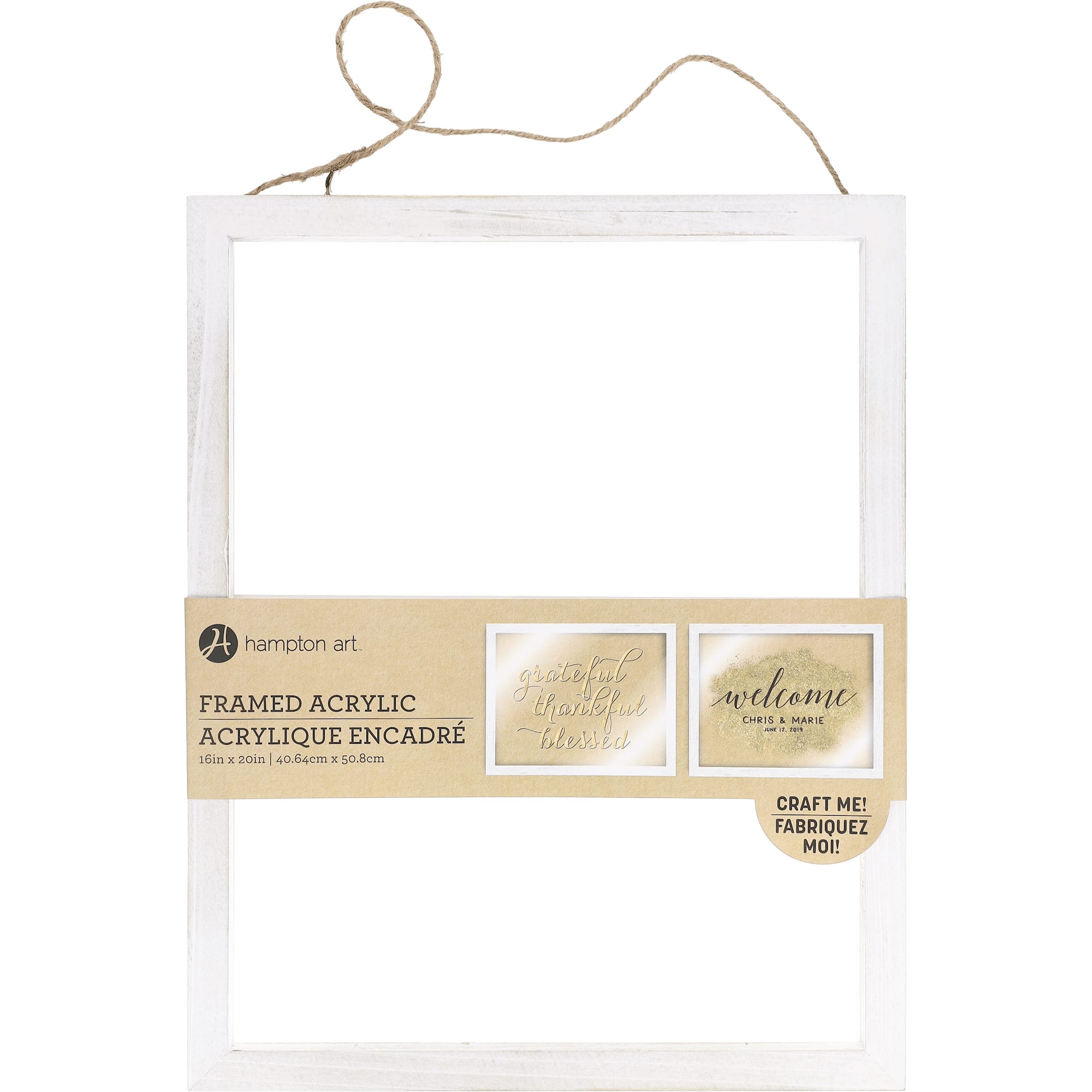 Hampton Art™ 16" x 20" Framed Acrylic